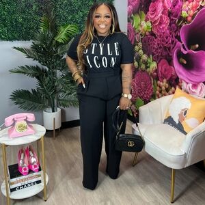 Size 3x Black Slacks Brand New